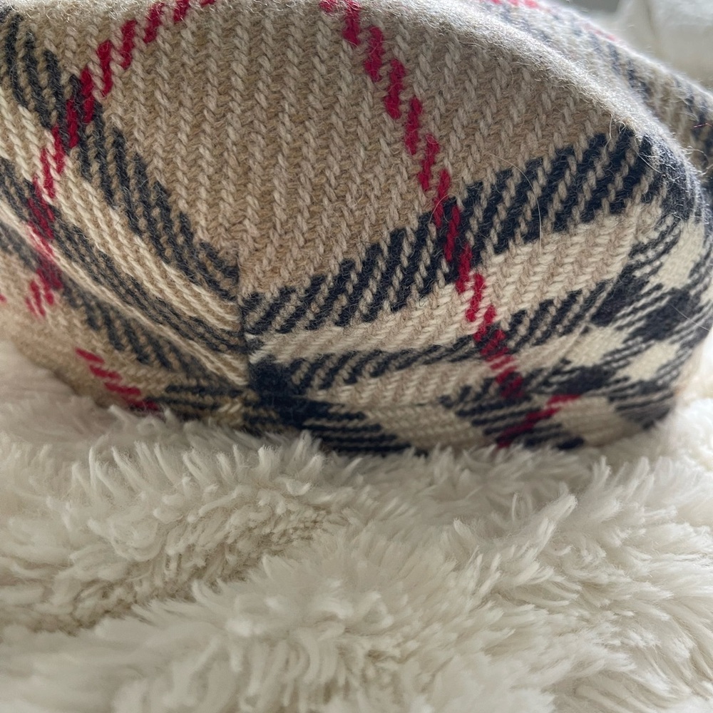 Burberry Newsboy hat in classic plaid - size M - Picture 5 of 8